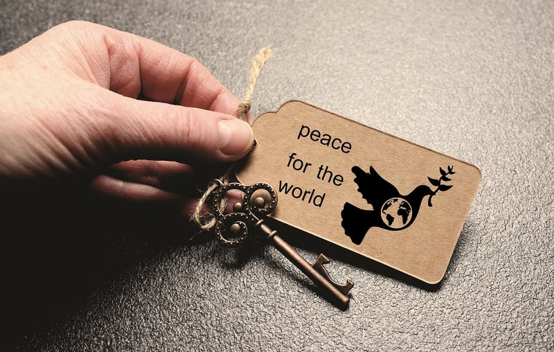 Sun and moon keychains